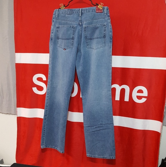 *SOLD*Quiksilver Relaxed Fit Denim Jeans 34x32 - Picture 5 of 6